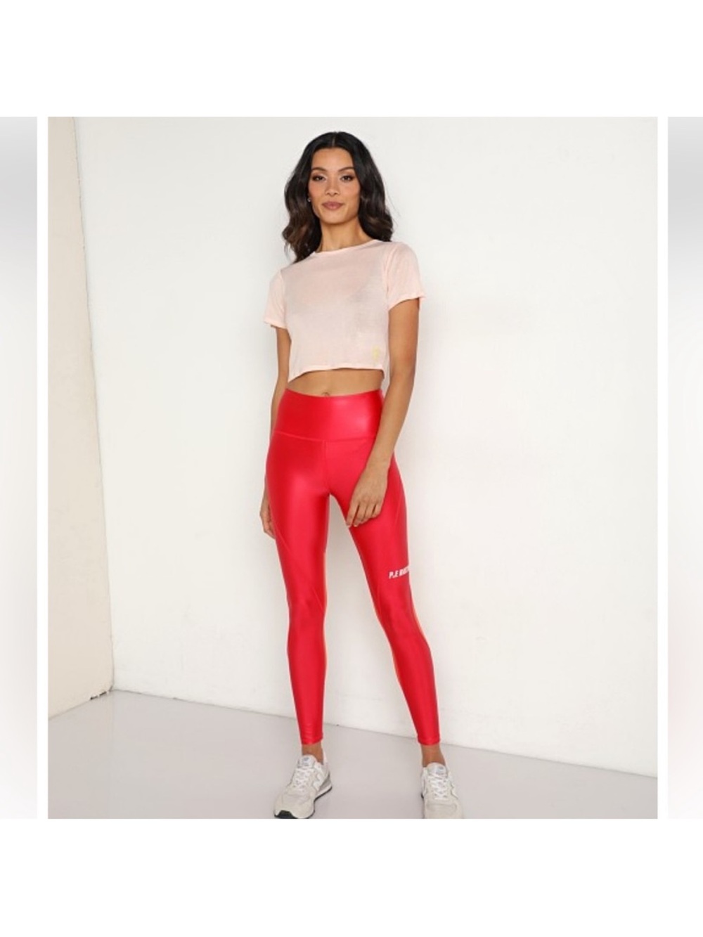 P.E Nation Phoenix Legging Knock Out Pink Size Medium